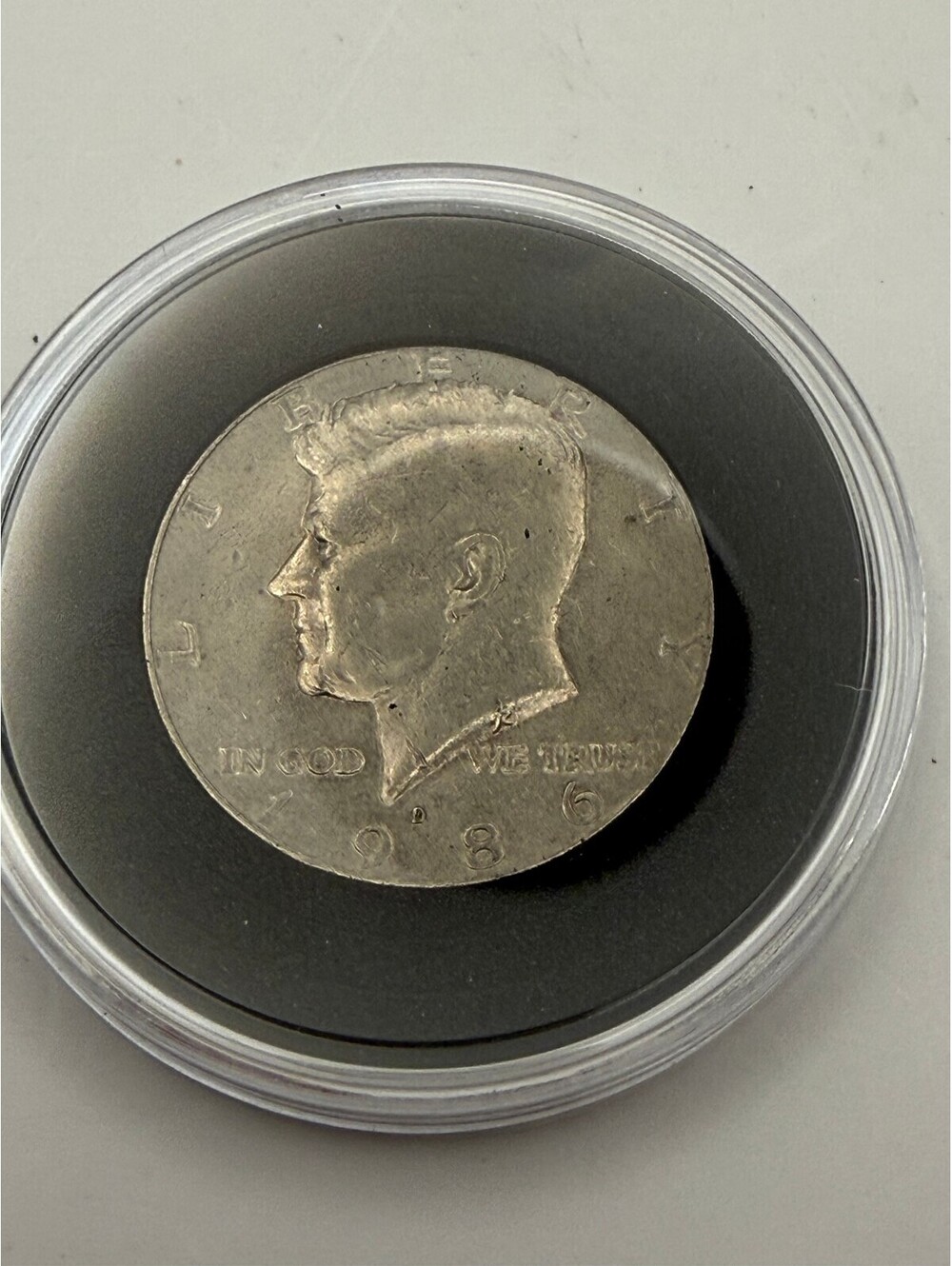1986-D Kennedy Half Dollar 50C Copper-Nickel Circulated Denver US Coin